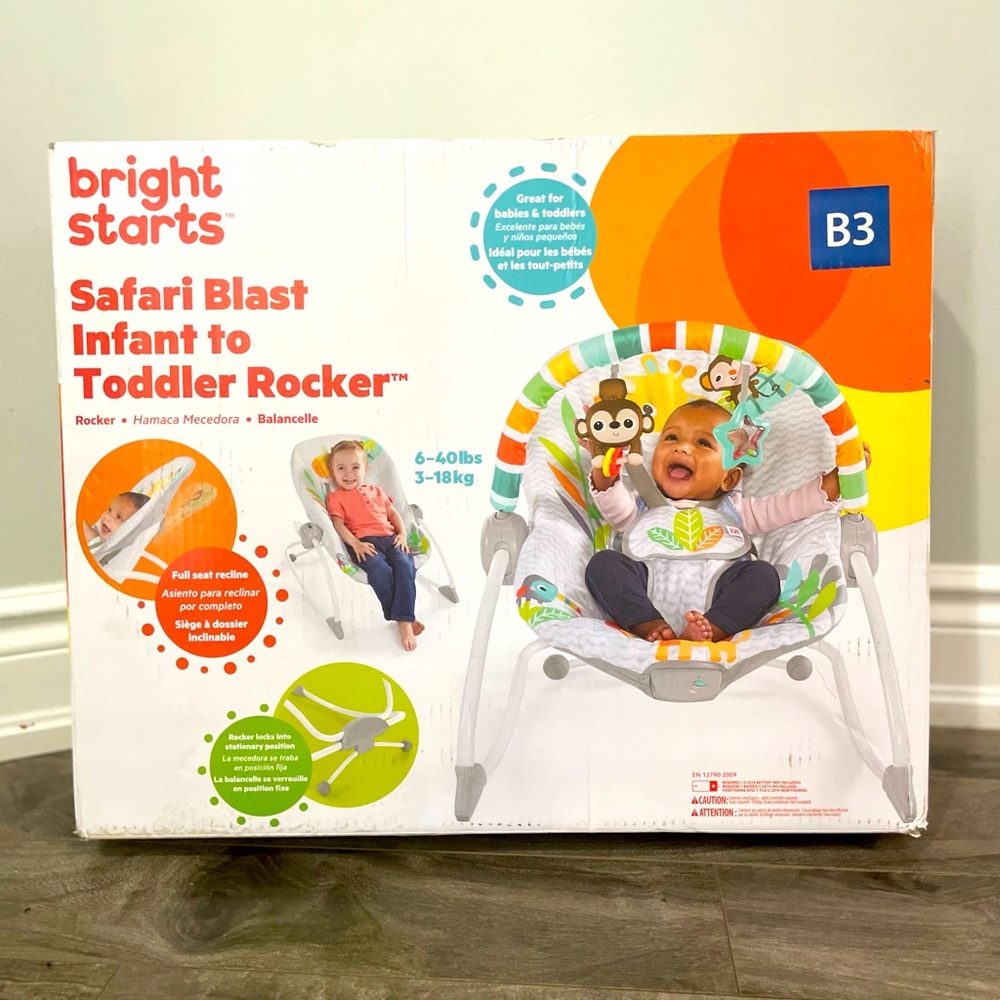 Safari Blast Infant To Toddler Rocker